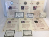 6 US Silver Dollars From the 1920's