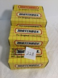 7 Original Matchbox Cars, in Boxes
