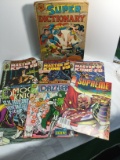 Attic Found Comic Books & The Super Hero Dictionary