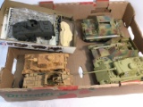 Vintage Model WWII German Tank Collection