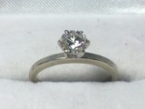 Stunning Ladie's 14K Gold Genuine 3/4ct Diamond Ring