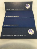 (4) U.S. Special Silver Sets 1966, 1967