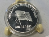 Proof 1oz. .999 Silver U.S. Navy Coin