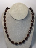 Fantastic 14K Gold and Amber Necklace