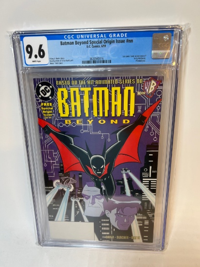 BATMAN BEYOND SPECIAL ORIGIN ISSUE #NN - CGC GRADE 9.6 - DC COMICS 6/99 - (