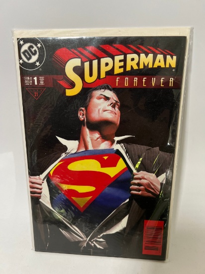 DC SUPERMAN FOREVER #1 - ALEX ROSS CLASSIC SUPERMAN COVER