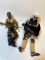 HASBRO 1996 GI-JOE FIGURES - WITH ACCESSORIES, GUNS, ETC