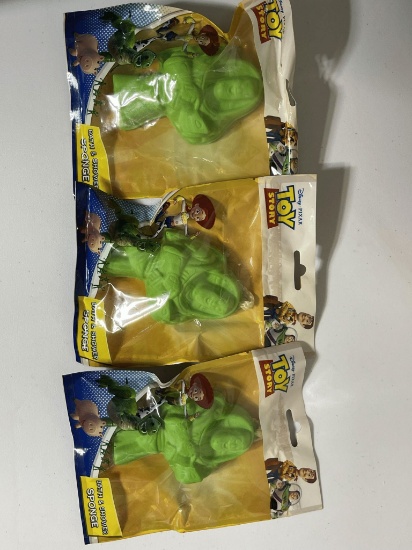DISNEY TOY STORY BATH & SHOWER SPONGES