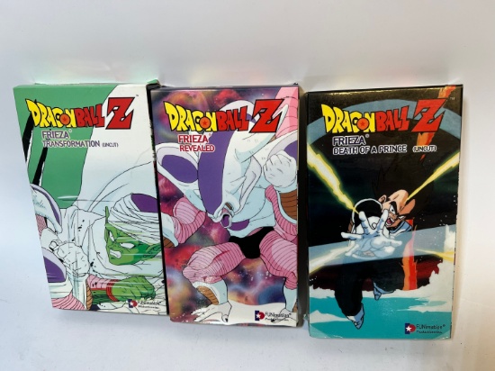 DRAGONBALL Z - ASSORTED VHS TAPES
