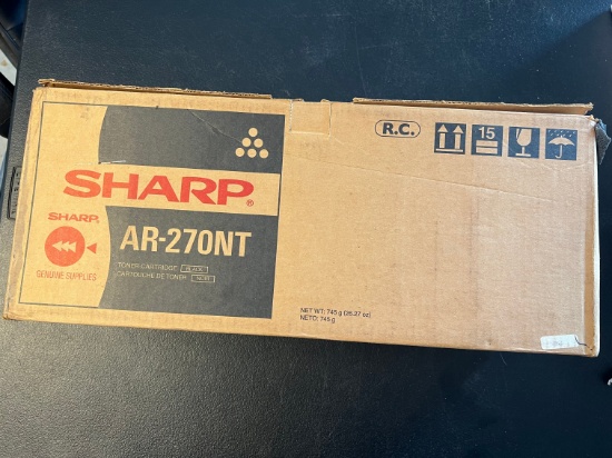 SHARP AR-270NT TONER CARTRIDGE (BLACK)