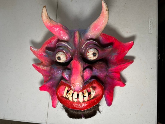 HORROR MASK - RED DEVIL - VINTAGE