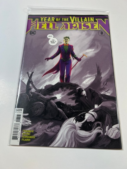 DC - YEAR OF THE VILLAIN "HELL ARISEN" 3 OF 4