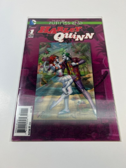 DC COMICS HARLEY QUINN #1 ONE SHOT - FUTURE ENDS HOLO COVER