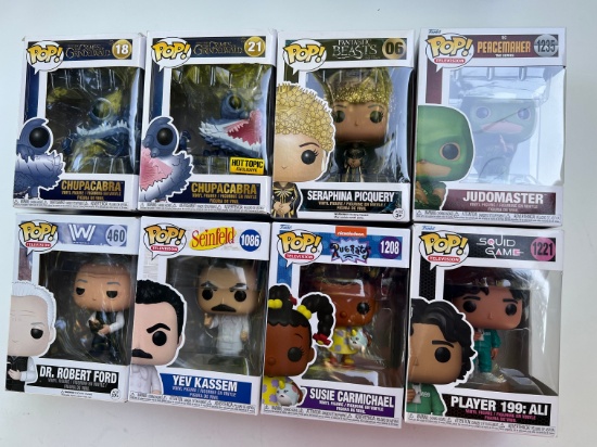 FUNKO POPS ASSORTED - FANTASTIC BEASTS, PEACEMAKER, TV & MORE