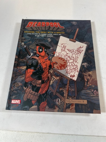 DEADPOOL "DRAWING THE MERC WITH A MOUTH" HARDCOVER
