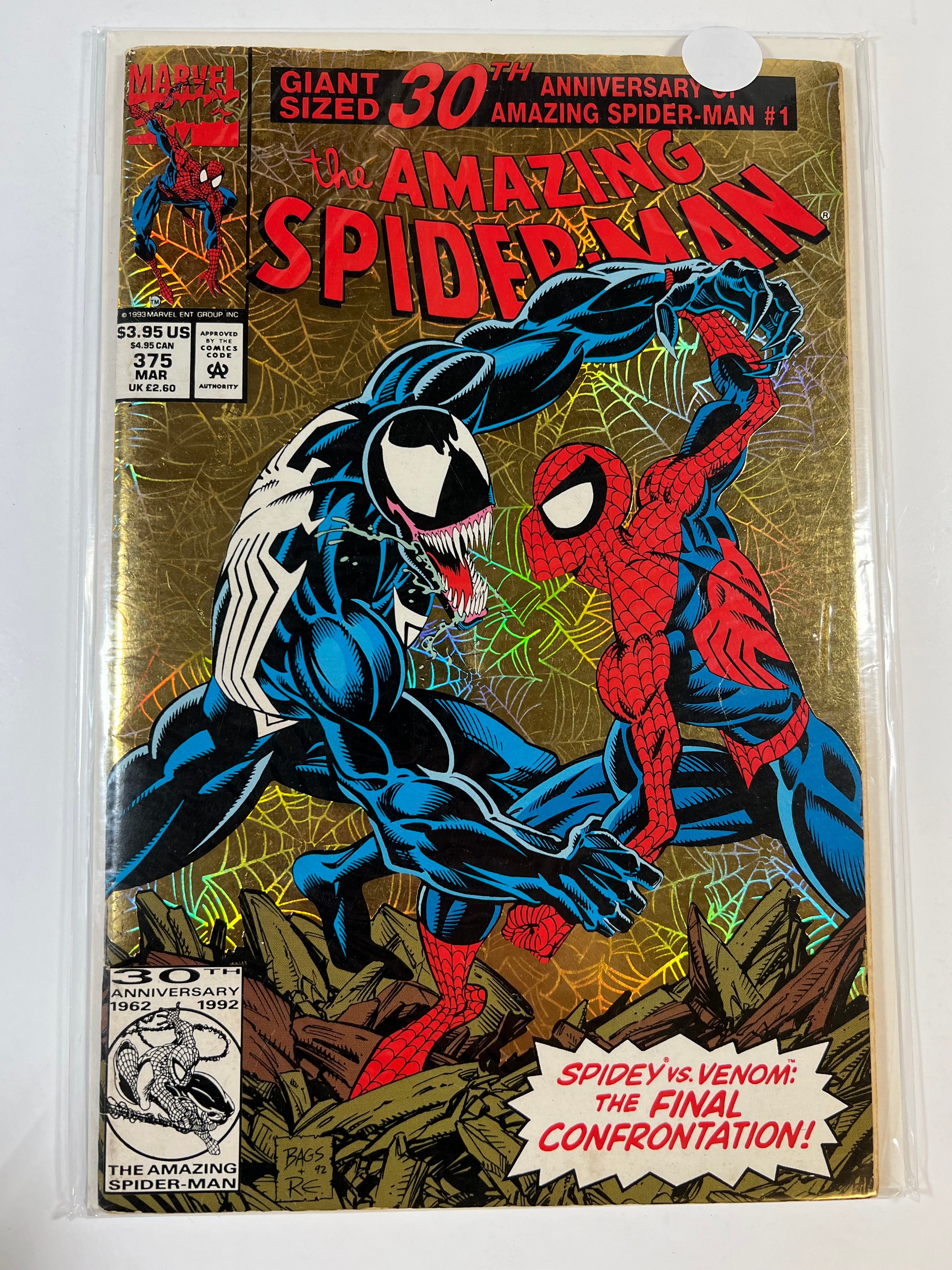 THE AMAZING SPIDERMAN #375 - GIANT SIZED 30TH | Proxibid
