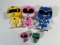 POWER RANGERS (3) FUNKOS (2) MINIS