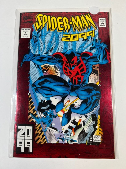 SPIDERMAN 2099 #1 - MARVEL - NOVEMBER 92' - RED HOLO COVER