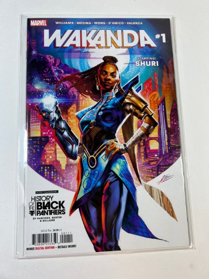 WAKANDA #1 - "STARTING SHURI" MARVEL