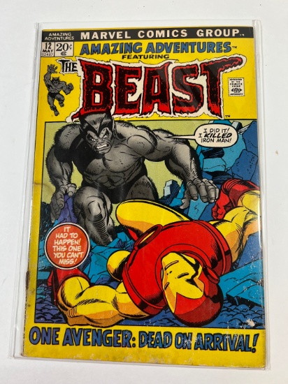 AMAZING ADVENTURES FEATURING "THE BEAST" - #12 - MARVEL "ONE AVENGER: DEAD