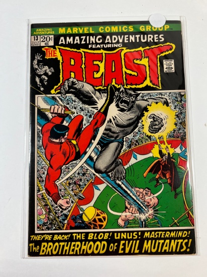 AMAZING ADVENTURES FEATURING "THE BEAST" #13 - MARVEL "THE BROTHERHOOD OF E