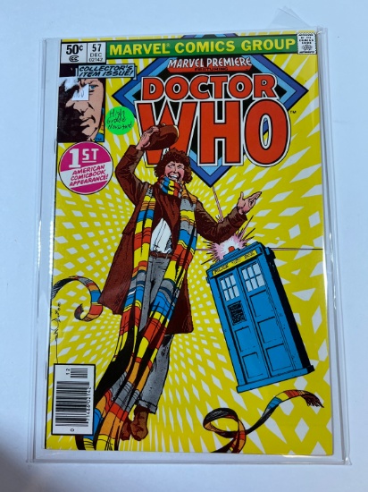 MARVEL PREMIERE #57 - FEATURING "DOCTOR WHO" MARVEL - NEWSTAND (1ST APP OF