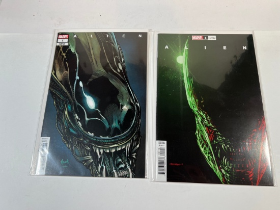 ALIEN #1 - VARIANT COVERS (NAUCK, GLEASON) - MARVEL