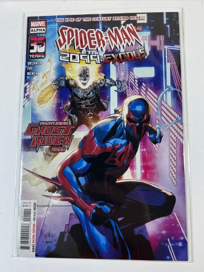SPIDERMAN 2099:EXODUS - MARVEL ALPHA (FEATURING GHOST RIDER 2099)