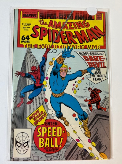THE AMAZING SPIDER-MAN "THE EVOLUTIONARY WAR" #22 - 64 PAGE EDITION GUEST S