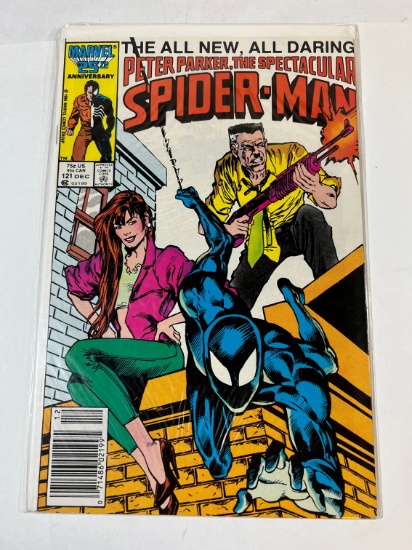 PETER PARKER. THE SPECTACULAR SPIDER-MAN #121 - NEWSTAND