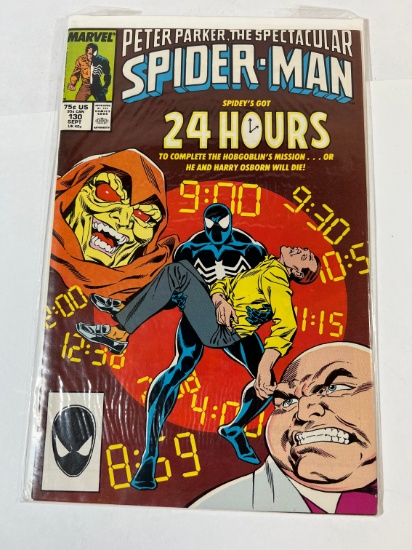 PETER PARKER. THE SPECTACULAR SPIDER-MAN #130 (HOBGOBLINS - SPIDEYS GOT 24