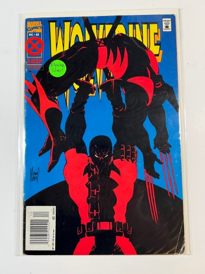 WOVLERINE - MARVEL 88' X-MEN DELUXE - NEWSTAND