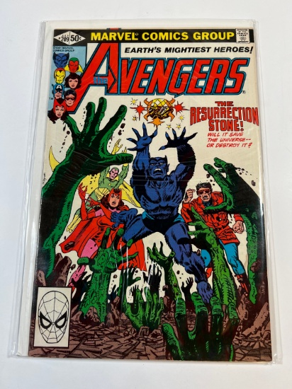 THE AVENGERS #209 - MARVEL 81' - "THE RESURRECTION STONE"