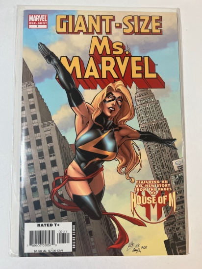 MS. MARVEL GIANT SIZE #1 - MARVEL ONE-SHOT - "FROM THE PAGES OF HOUSE OF M"