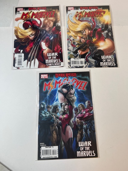 MS MARVEL #42, 43, 44 - DARK REIGN "WAR OF THE MARVELS"