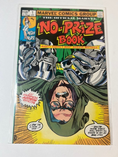 NO-PRIZE BOOK - #1 - NIGHT NURSE MARVEL COMICS (MIGHTY MARVELS MOST MASSIVE