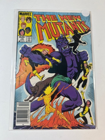 THE NEW MUTANTS #14 - MARVEL NEWSTAND