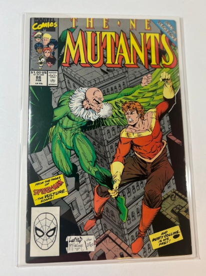 THE NEW MUTANTS #86 - MARVEL COMICS VULTURE/RUSTY COLLINS
