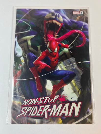 NON-STOP SPIDERMAN #1 - VARIANT VENOM/SPIDEY MARVEL COVER