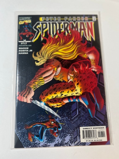 PETER PARKER SPIDERMAN #17 - MARVEL (SABRE-TOOTH)