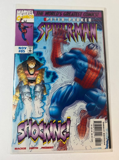 PTER PARKER SPIDERMAN #85 - MARVEL "SHOCKING"