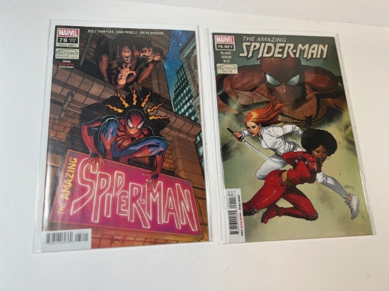 THE AMAZING SPIDERMAN #78, #78BEY (BEYOND CHAPTER 4, & TIE IN)