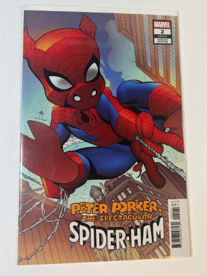 PETER PORKER. THE SPECTACULAR SPIDER-HAM #2 - LGY#22 VARIANT