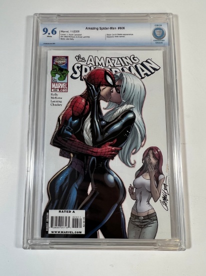 THE AMAZING SPIDERMAN #606 - MARVEL 09' - BLACK CAT & DIABLO APP - MADAME W