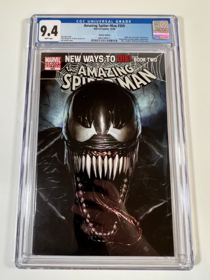 AMAZING SPIDER-MAN #569 - MARVEL 08' - CGC GRADE 9.4 - VARIANT EDITION (EDD