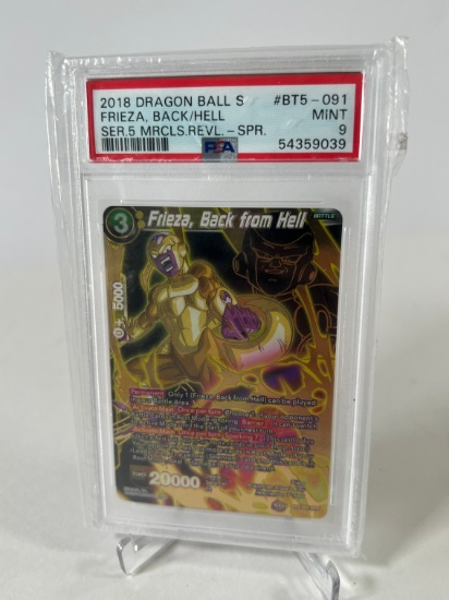 2018 DRAGON BALL S FRIEZA "BACK FROM HELL" - BT5-091 - PSA MINT 9