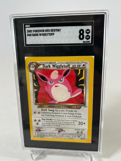 2022 DARK WIGGLYTUFF #40 - NEO DESTINY SGC 8 NM/MT