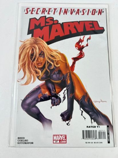 MS. MARVEL "THE INFILTRATION, SECRET INVASION" #27 - GREG HORN
