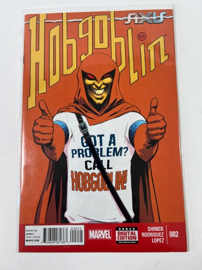 HOBGOBLIN #2 - AXIS - MARVEL COMICS (LILLY HOLLISTER BECOMES QUEEN CAT)