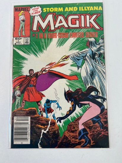 MAGIK "STORM & ILLYANA" #1 - MARVEL 83' - COMICS NEWSTAND